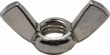 Гайка и шайба Креп-Комп Барашковая гайка американский тип, нержавейка DIN315 А2, м4, 500 шт. гбна4