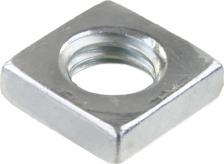 Гайка и шайба Металлсервис Крепежное изделие с метрической резьбой и квадратным поперечным сечением. Часто используется в машино-, станко- и приборостроении. Квадратная гайка