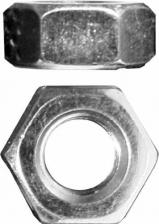 Гайка и шайба Невский крепеж Шестигранная гайка DIN 934, М8, нерж. сталь (15 шт.)