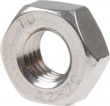 Гайка и шайба Starfix Гайка шестигранная М10 нержавеющая сталь DIN 934 10 штук SMZ1-85220-10