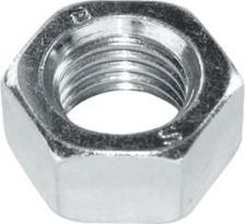 Гайка и шайба Starfix Оцинкованная шестигранная гайка Шестигранная гайка М10, цинк, класс прочности 8, DIN 934, 5 кг SM-66686-5
