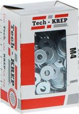 Гайка и шайба Tech-Krep Шайба кузовная М4 DIN9021 500 штук в упаковке (105263)