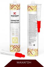 Герметик Ecoroom Однокомпонентный состав на акрилатной основе для паркета и паркетной доски. Паркетный. Предназначен для герметизации малоподвижных швов и стыков, а