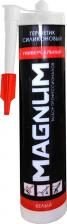 Герметик Magnum Универсальный силиконовый герметик белый, 280 мл М-002-2-280