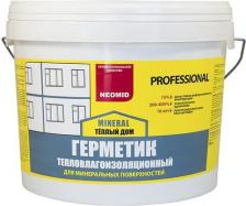 Герметик Neomid Герметик тепловлагоизоляционный Mineral Professional Межшовный 15 кг белый