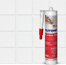 Герметик Plitonit Герметик силиконовый PlitoSil Pro цвет молочно-белый 280 мл 4607013047587