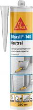 Герметик Sika Герметик силиконовый нейтральный SikaSil-140 Neutral прозрачный 280 мл