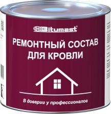Гидроизоляция Bitumast состав ремонтный для кровли 2 л/1.8 кг, арт.4607952900356