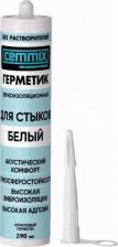 Гидроизоляция Cemmix Герметик акриловый виброакустический белый 290 мл