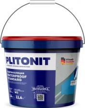 Гидроизоляция Plitonit Гидроизоляция полимерная WaterProof Standard 14 кг