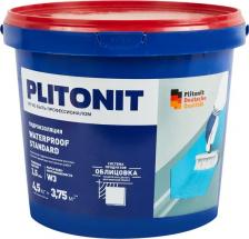 Гидроизоляция Plitonit Гидроизоляция полимерная WaterProof Standard 4,5 кг