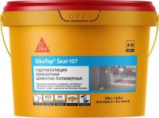 Гидроизоляция Sika SikaTop Seal-107 двухкомпонентная обмазочная гидроизоляция цементно-полимерная