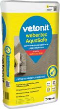 Гидроизоляция Vetonit Гидроизоляция цементная Weber.tec/ tec AquaSafe 20 кг