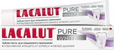 Зубная паста Lacalut Зубная паста Pure White с экстрактом папайи, 75 мл