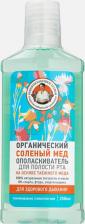 Ополаскиватель полости рта Рецепты Бабушки Агафьи Ополаскиватель для полости рта органический Соленый мед 250 мл