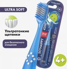Зубная щетка Splat Зубная щетка Junior Ultra 4200 для детей от 4 лет, мягкая, голубая