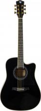 Акустическая гитара Rockdale Aurora D7 C BK Gloss