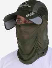 Головной убор Aquatic Кепка c боковыми отражателями и антимоскитным бафом КА-17X, Зеленый