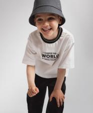 Головной убор Gulliver Панама из плащовки серая для мальчика Select, 54, 223GLEBC7004