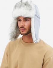 Головной убор Huntsman Шапка ушанка мужская 1479347248 серая, р.56-58