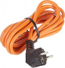 Готовый шнур с вилкой Партнер-Электро Шнур сетевой с заземлением 3,0 м 16 А 220-250 В 3,5 кВт ПВС-ВП 3х1,0