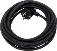 Готовый шнур с вилкой Rexant Шнур электрический с вилкой ПВС 3х1,5 мм2 5м (черный), цена за 1 шт