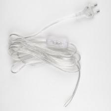 Готовый шнур с вилкой Uniel ФУРНИТУРА ДЛЯ РОСТОВЫХ ЦВЕТОВ UCX-C12/01A-450 CLEAR, цена за 1 шт