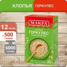Готовый завтрак Макфа Хлопья Геркулес Классический 500г