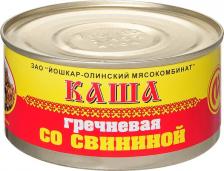 Готовое блюдо Йошкар-Олинский мясокомбинат Консервы мясные каша гречневая со свининой №8 325 г