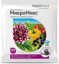 Удобрение Avgust Удобрение универсальное Микромикс, 100 г