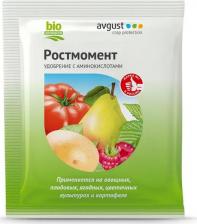 Удобрение Avgust Удобрение универсальное Ростмомент биодрожжи, 100 г