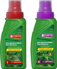 Удобрение Bona Forte Набор удобрений 4650243050100 Для декоративно-лиственных Красота 285мл,Здо