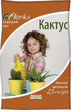 Грунт ЛамаТорф Грунт с умным удобрением Florika Кактус-алоэ 2,5 л