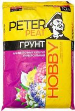 Грунт Peter Peat Грунт Линия Hobby для цветочных культур универсальный, 10 л, 4 кг, 5 шт