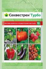 Удобрение Ваше хозяйство Секвестрен Турбо 10гр. защита от хлороза и пожелтения листьев