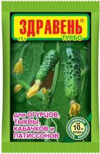 Удобрение Ваше хозяйство Удобрение для огурцов тыквы кабачков и патиссонов Здравень Турбо