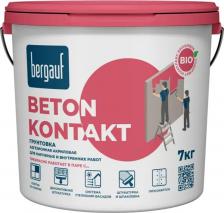 Грунтовка Bergauf Грунтовка Beton Kontakt сцепляющая, 7 кг