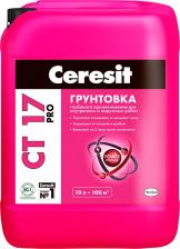 Грунтовка Ceresit Грунтовка CT 17 Pro глубокого проникновения 5 л