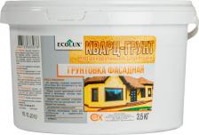 Грунтовка EcoLux Фасадная грунтовка КВАРЦ-ГРУНТ 4607133683078