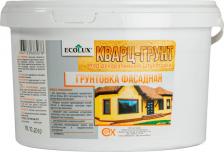 Грунтовка EcoLux Фасадная грунтовка КВАРЦ-ГРУНТ