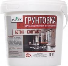 Грунтовка EcoLux Грунтовка Бетон-Контакт