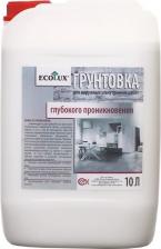 Грунтовка EcoLux Грунтовка глубокого проникновения 4607133681753