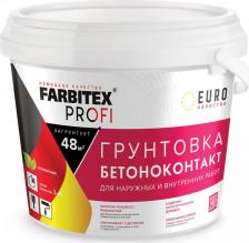 Грунтовка Farbitex Акриловая грунтовка ПРОФИ бетоноконтакт 4690416054177