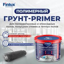 Грунтовка Finlux Плимерный грунт праймер для пола F-1055 с эффектом VODOSTOP 20 кв.м