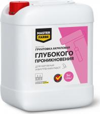 Грунтовка Master Farbe Грунт глубокого проникновения для наружных и внутренних работ 4631159427255