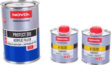 Грунтовка Novol Акриловый грунт Грунт PROTECT 310 HS 2К акрил. банка 1л с отвердителем 0.2л черный X6121534