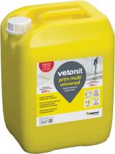 Грунтовка Vetonit Грунт Prim Multi укрепляющий 10 л