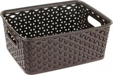 Корзина Архимед Корзинка MY STYLE 13 л 355x296x133 мм темно-коричневая 196888 предназначена для бытового использования. Благодаря высокой прочности прослужит долго