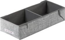 Ящик Casy Home Ящик с отделениями For Professionals 50x22x12см, серебряный
