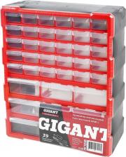 Хранение вещей Gigant Вертикальный пластмассовый органайзер 39 отделений Professional GPMI-1